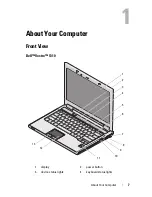 Preview for 7 page of Dell 1510 - Vostro - Core 2 Duo 2.1 GHz Setup And Quick Reference Manual