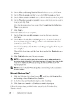 Preview for 22 page of Dell 1510 - Vostro - Core 2 Duo 2.1 GHz Setup And Quick Reference Manual