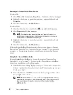 Preview for 52 page of Dell 1510 - Vostro - Core 2 Duo 2.1 GHz Setup And Quick Reference Manual