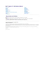 Dell 1545 - Inspiron - Pentium 2 GHz Service Manual preview
