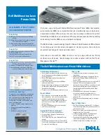 Preview for 1 page of Dell 1600n - Multifunction Laser Printer B/W Specifications