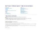 Dell 1700 - Personal Laser Printer B/W Service Manual preview