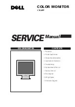 Dell 1700FP Service Manual предпросмотр