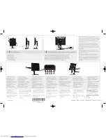 Preview for 2 page of Dell 1708FP-BLK Quick Setup Manual