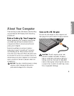 Preview for 7 page of Dell 1750 - Inspiron - Obsidian Setup Manual