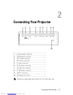 Предварительный просмотр 7 страницы Dell 1800MP Owner'S Manual