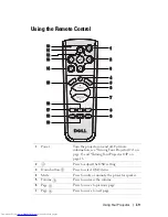 Предварительный просмотр 19 страницы Dell 1800MP Owner'S Manual