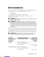 Предварительный просмотр 123 страницы Dell 1800MP Owner'S Manual