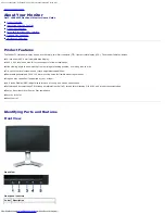 Предварительный просмотр 2 страницы Dell 1908WFP - UltraSharp - 19" LCD Monitor User Manual