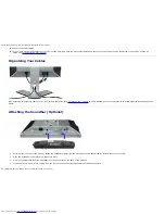 Предварительный просмотр 12 страницы Dell 1908WFP - UltraSharp - 19" LCD Monitor User Manual