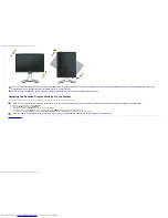 Предварительный просмотр 30 страницы Dell 1908WFP - UltraSharp - 19" LCD Monitor User Manual