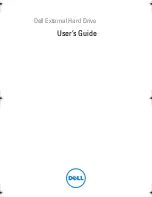 Preview for 1 page of Dell 1TB Portable External Hard Drive USB 3.0 User Manual