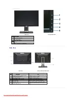 Preview for 4 page of Dell 2209WA - UltraSharp - 22" LCD Monitor User Manual