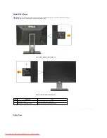 Предварительный просмотр 5 страницы Dell 2209WA - UltraSharp - 22" LCD Monitor User Manual