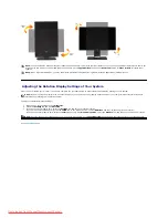 Предварительный просмотр 25 страницы Dell 2209WA - UltraSharp - 22" LCD Monitor User Manual