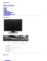 Preview for 2 page of Dell 2405FPW - UltraSharp - 24" LCD Monitor User Manual