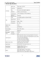 Preview for 4 page of Dell 2707WFP - UltraSharp - 27" LCD Monitor Service Manual