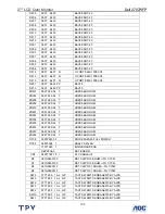 Preview for 100 page of Dell 2707WFP - UltraSharp - 27" LCD Monitor Service Manual