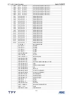 Preview for 101 page of Dell 2707WFP - UltraSharp - 27" LCD Monitor Service Manual