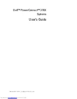 Предварительный просмотр 1 страницы Dell 2724 - PowerConnect Switch User Manual