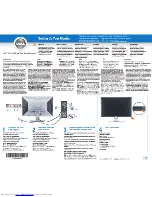 Предварительный просмотр 1 страницы Dell 3007WFP-HC - UltraSharp - 30" LCD Monitor Setup Manual