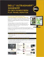 Dell 3008WFP - UltraSharp - 30" LCD Monitor Specifications preview