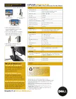 Preview for 2 page of Dell 3008WFP - UltraSharp - 30" LCD Monitor Specifications