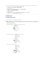 Preview for 21 page of Dell 3100cn - Color Laser Printer User Manual