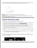 Предварительный просмотр 130 страницы Dell 3110 Color Laser User Manual