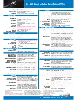 Предварительный просмотр 2 страницы Dell 3115CN Specification Sheet