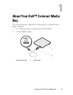 Предварительный просмотр 5 страницы Dell 313-4491 - Media Base Docking Station User Manual