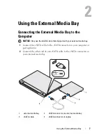 Предварительный просмотр 7 страницы Dell 313-4491 - Media Base Docking Station User Manual