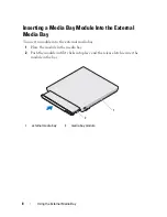 Предварительный просмотр 8 страницы Dell 313-4491 - Media Base Docking Station User Manual