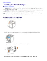 Предварительный просмотр 8 страницы Dell 3130 Color Laser User Manual