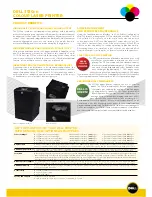 Предварительный просмотр 2 страницы Dell 3130cn - Color Laser Printer Brochure & Specs