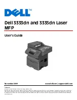 Dell 3333DN User Manual предпросмотр