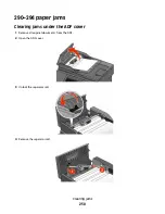 Предварительный просмотр 250 страницы Dell 3333DN User Manual