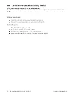Preview for 1 page of Dell 3750W Site Preparation Manual