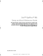 Dell 464-5093 - OptiPlex - 760 Setup And Quick Reference Manual preview