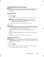 Preview for 57 page of Dell 464-5093 - OptiPlex - 760 Setup And Quick Reference Manual