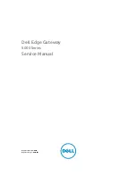 Preview for 1 page of Dell 5000 Series Service Manual