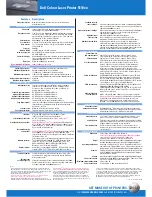 Preview for 2 page of Dell 5110cn - Color Laser Printer Specification Sheet