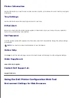 Preview for 9 page of Dell 5110cn - Color Laser Printer User Manual