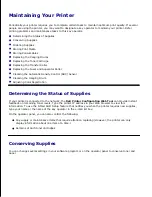 Preview for 295 page of Dell 5110cn - Color Laser Printer User Manual