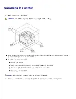 Preview for 12 page of Dell 5200n Mono Laser Printer User Manual