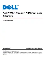 Preview for 1 page of Dell 5230 User Manual