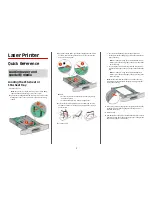 Preview for 1 page of Dell 5330 Quick Reference Manual