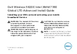 Dell 5820E Advanced Install Manual preview