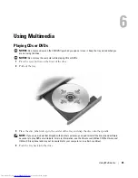 Предварительный просмотр 45 страницы Dell 6400 - Inspiron Laptop Owner'S Manual