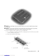 Предварительный просмотр 115 страницы Dell 6400 - Inspiron Laptop Owner'S Manual